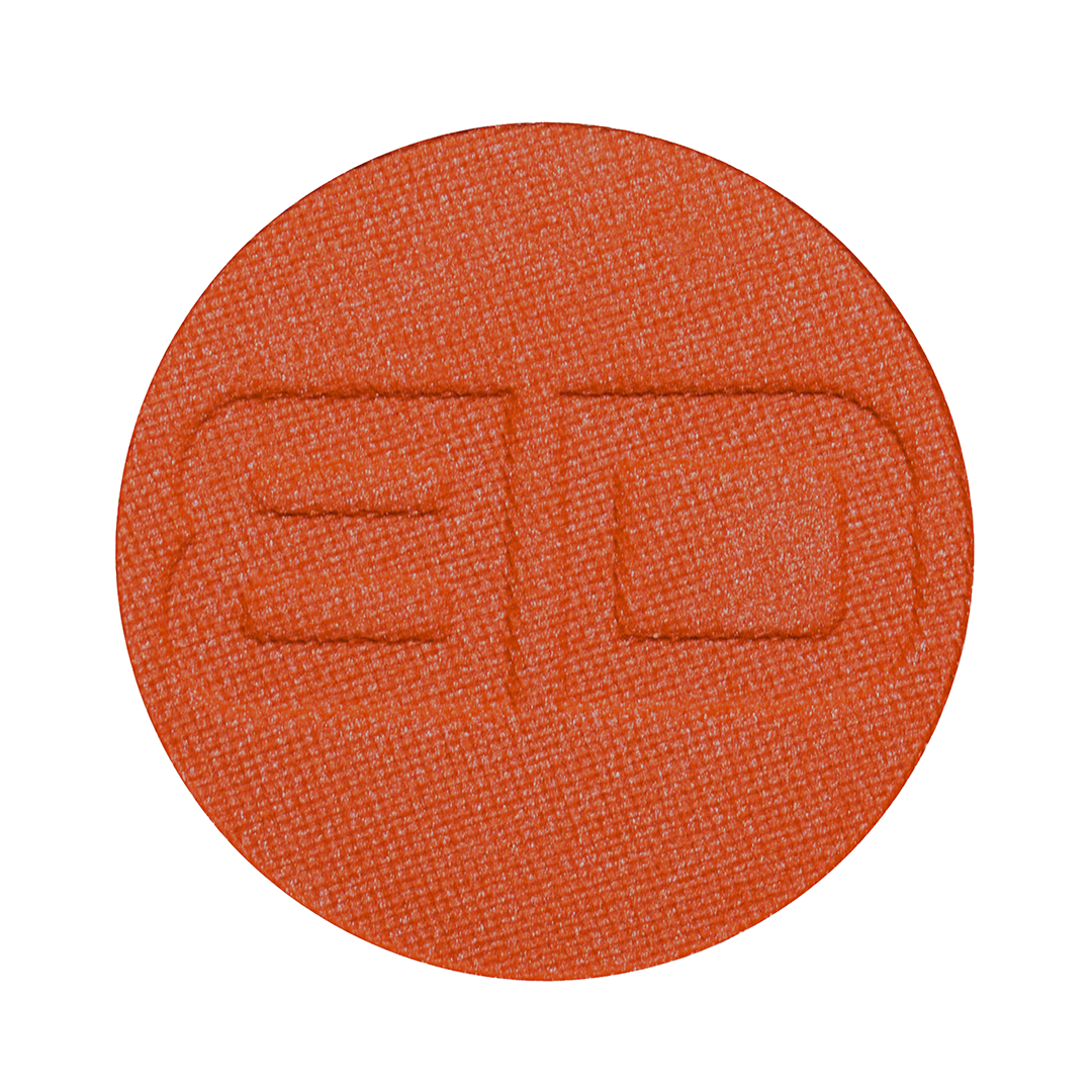 Puderpigment Orange, Refill in eleganter Dose