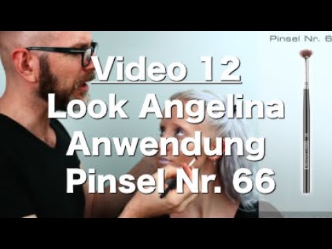 Pinsel Nr. V66 - Fächerpinsel XS  VEGAN