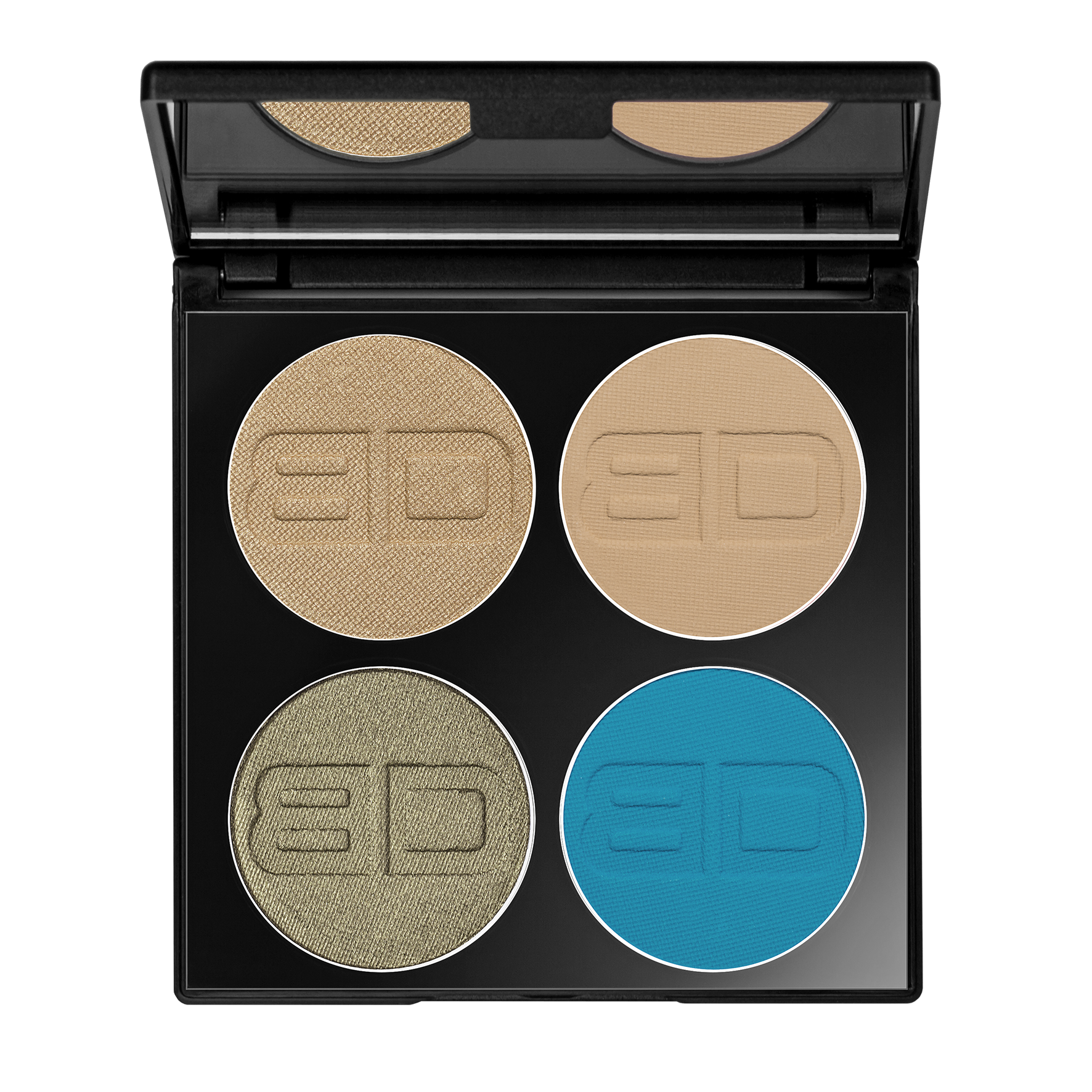 4er-Palette Jahreszeiten Frühlingstyp für braune Augen Komplementär