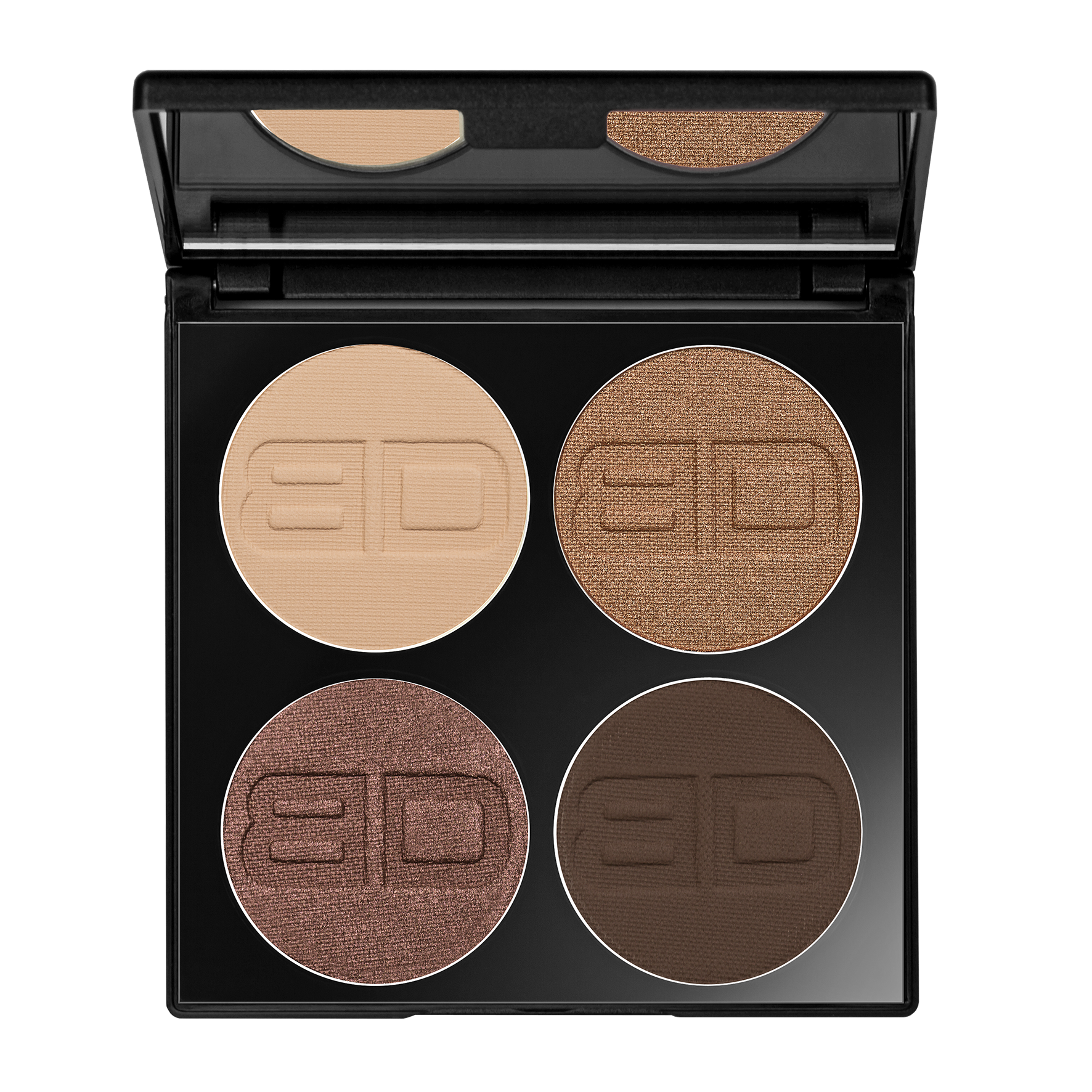 4er-Palette Jahreszeiten Herbsttyp für braune Augen Ton in Ton