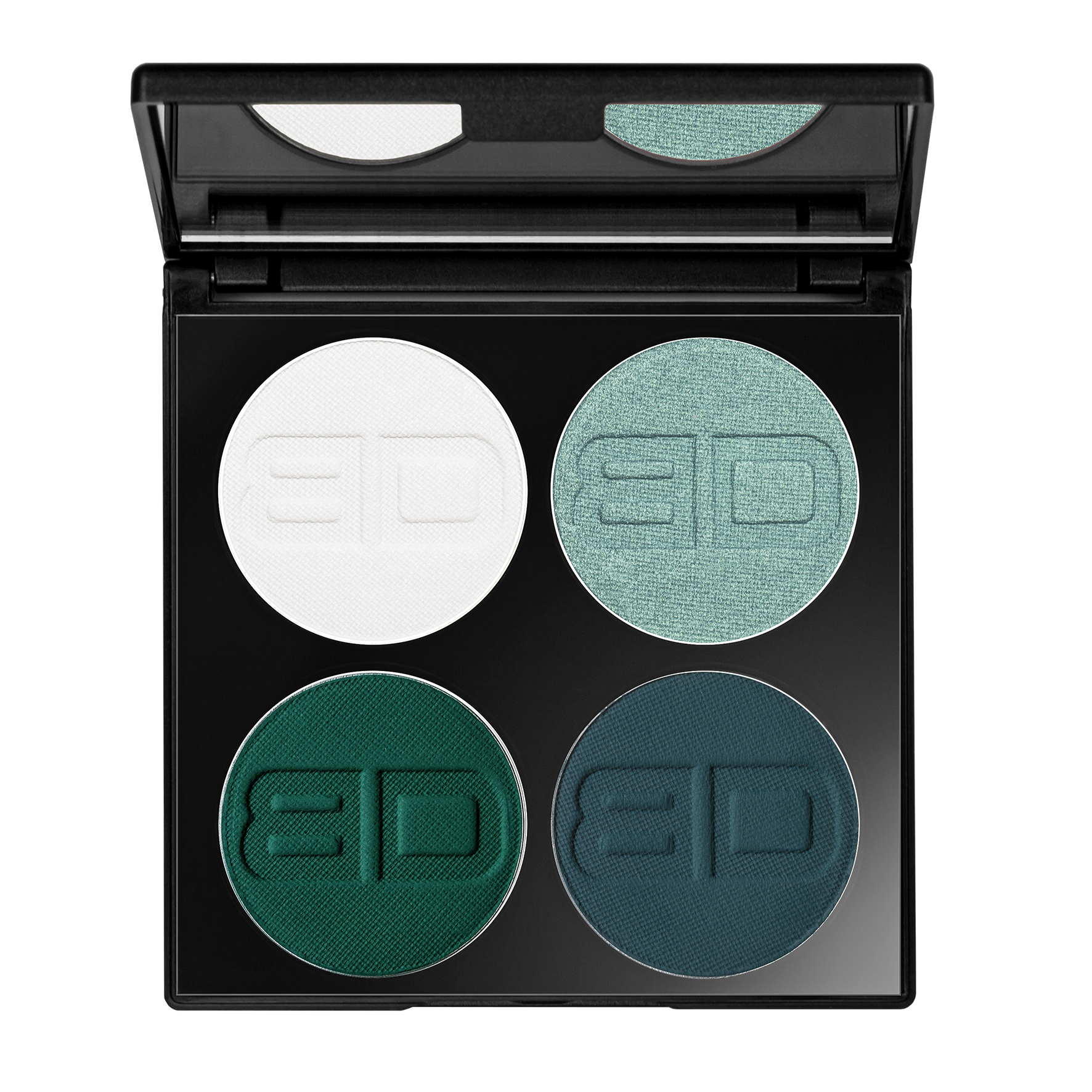 4er-Palette Jahreszeiten Wintertyp für grüne Augen Ton in Ton